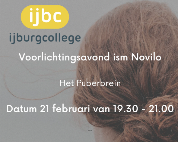 Het IJburg College organiseert Voorlichtingsavonden ism Novilo